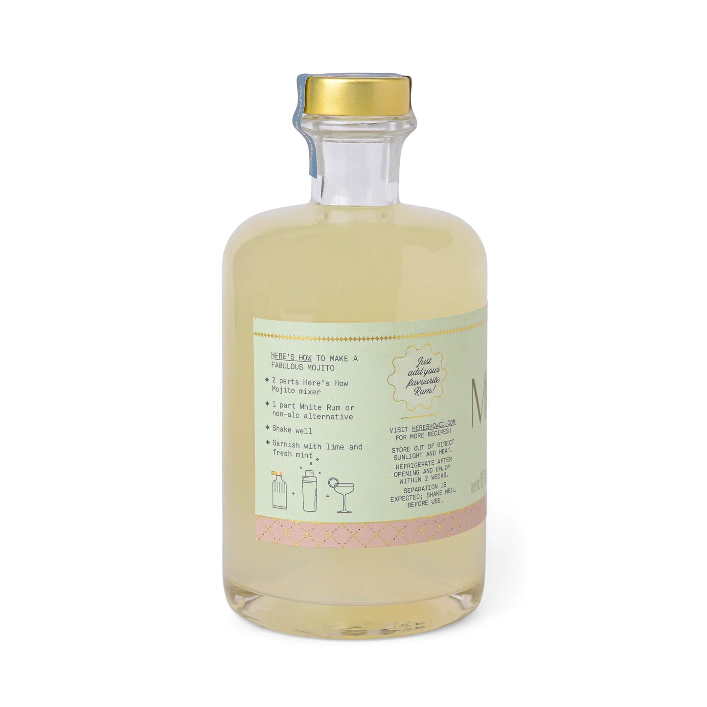 Mojito Cocktail Mixer 500ml - MarramTrading.com