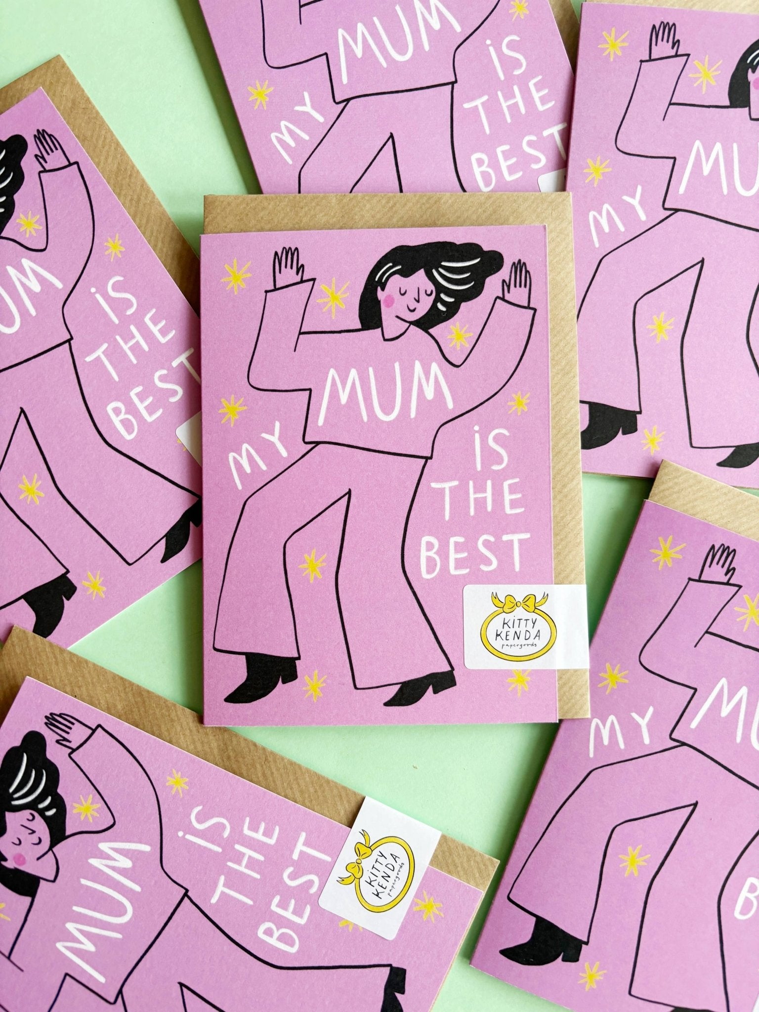 My Mum Is The Best Eco Greeting Card - MarramTrading.com