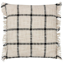 Load image into Gallery viewer, Natural cushion with fringe detail - MarramTrading.com
