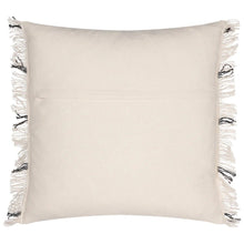 Load image into Gallery viewer, Natural cushion with fringe detail - MarramTrading.com
