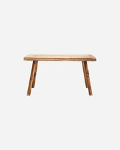 Load image into Gallery viewer, Natural Wooden Bench
