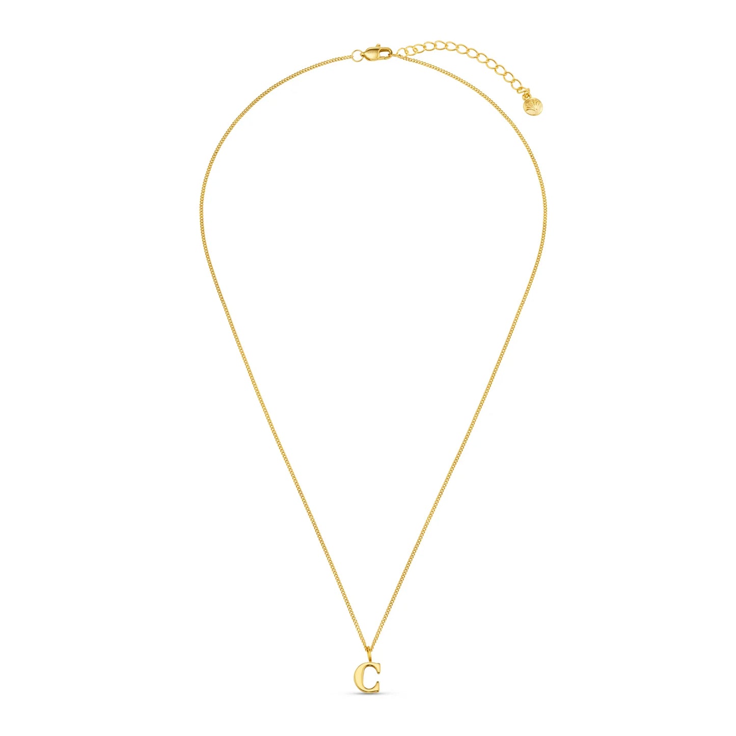 LUXE C Initial Necklace