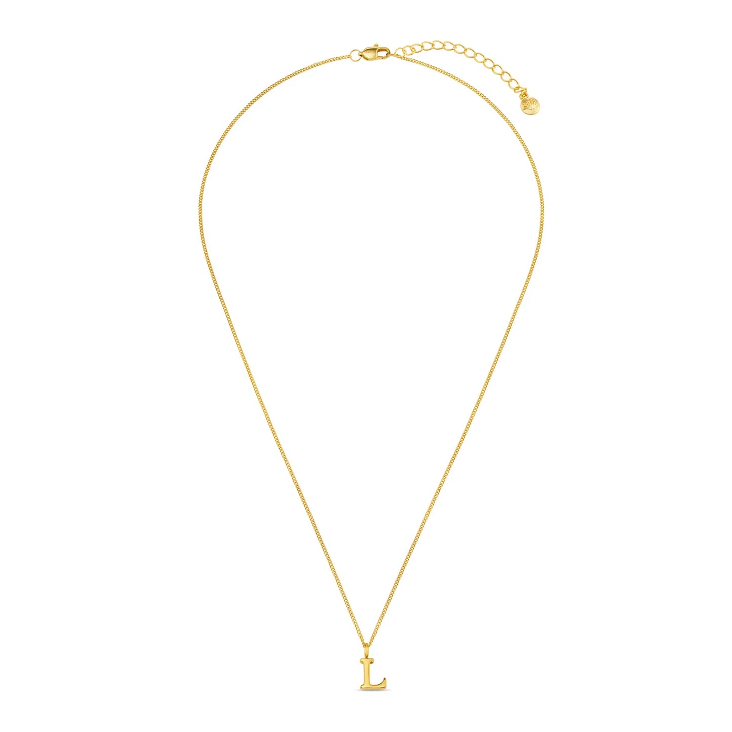 LUXE L Initial Necklace