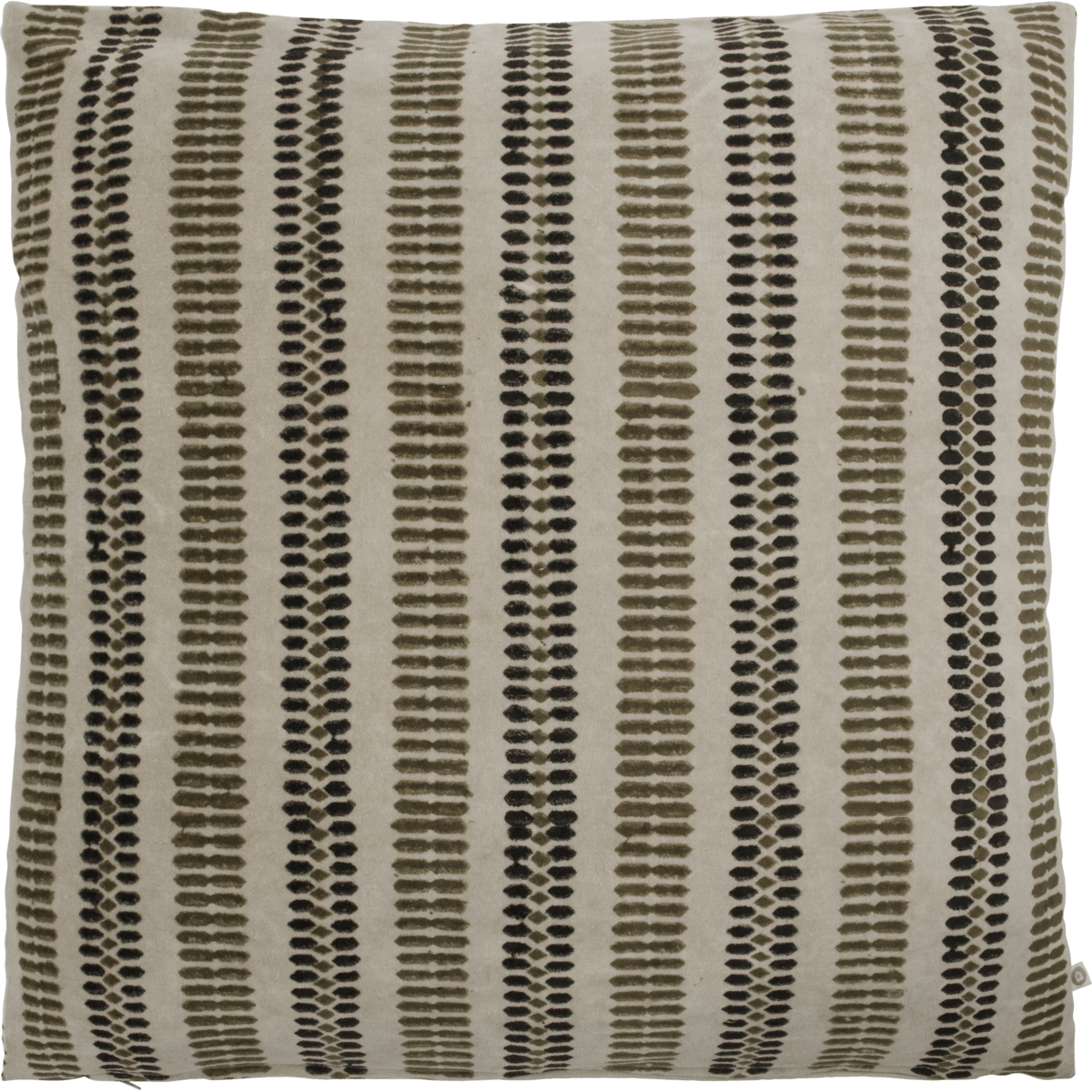 Off White & Mustard Cushion - MarramTrading.com