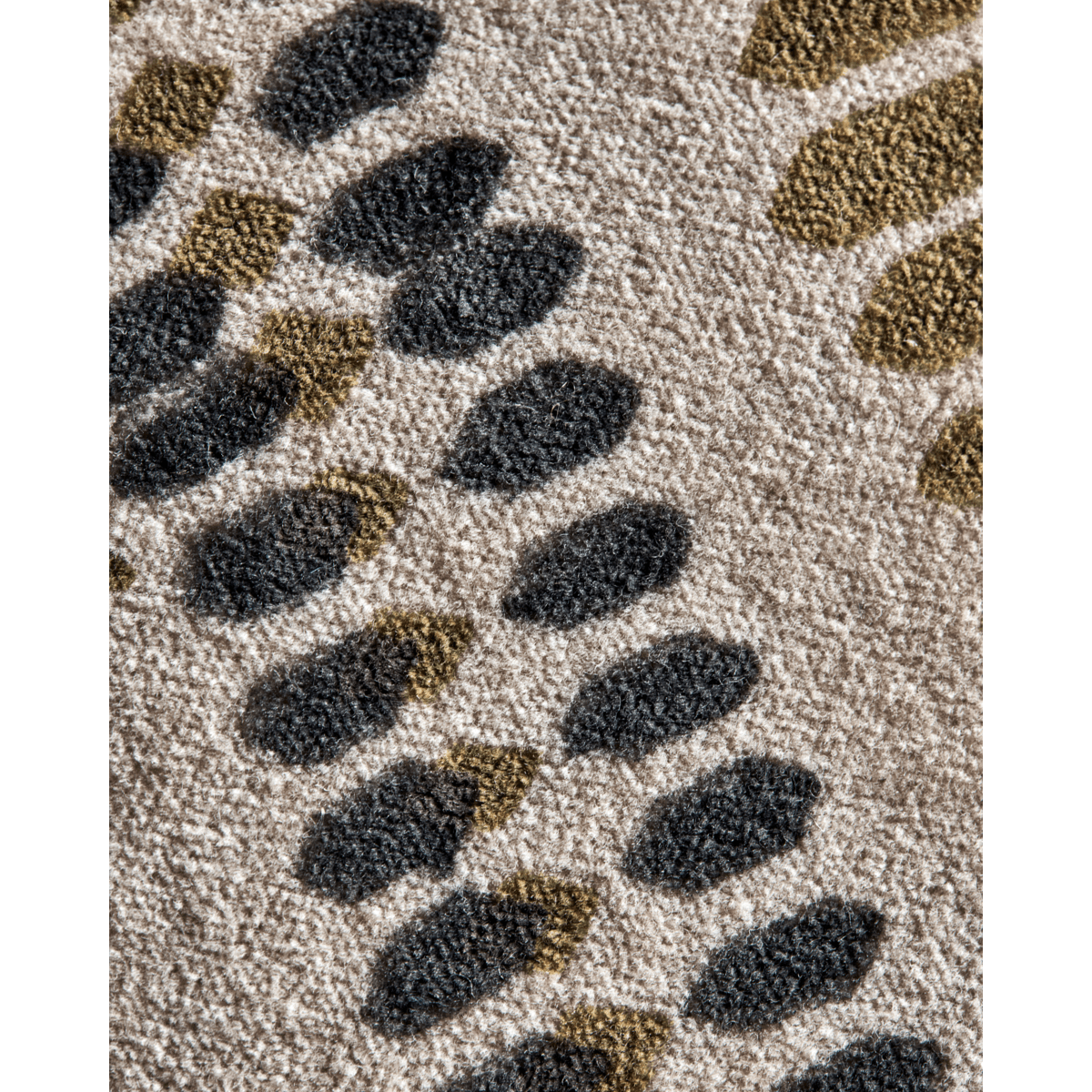 Off White & Mustard Cushion - MarramTrading.com