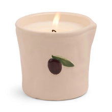 Load image into Gallery viewer, Olive Embossed Ceramic Candle - Fig Olive Boxed - MarramTrading.com
