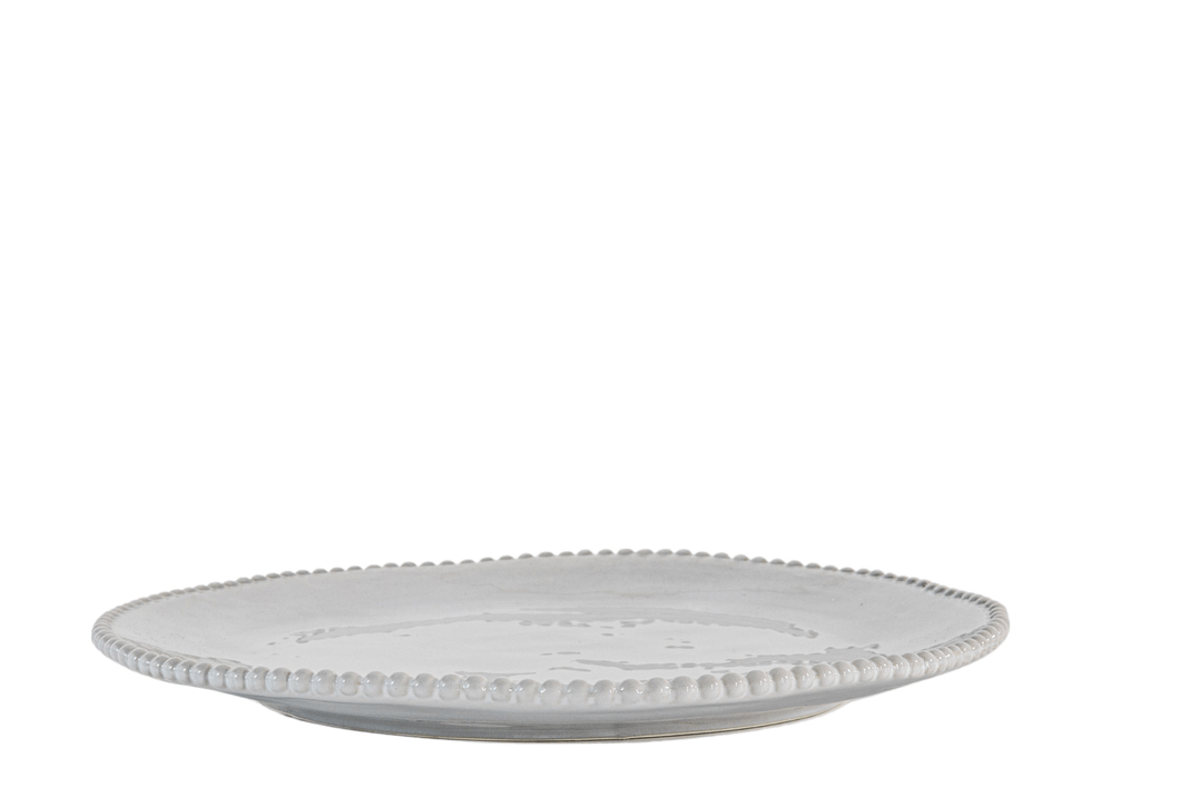 Organic Beaded Plate - Set of 4 - MarramTrading.com