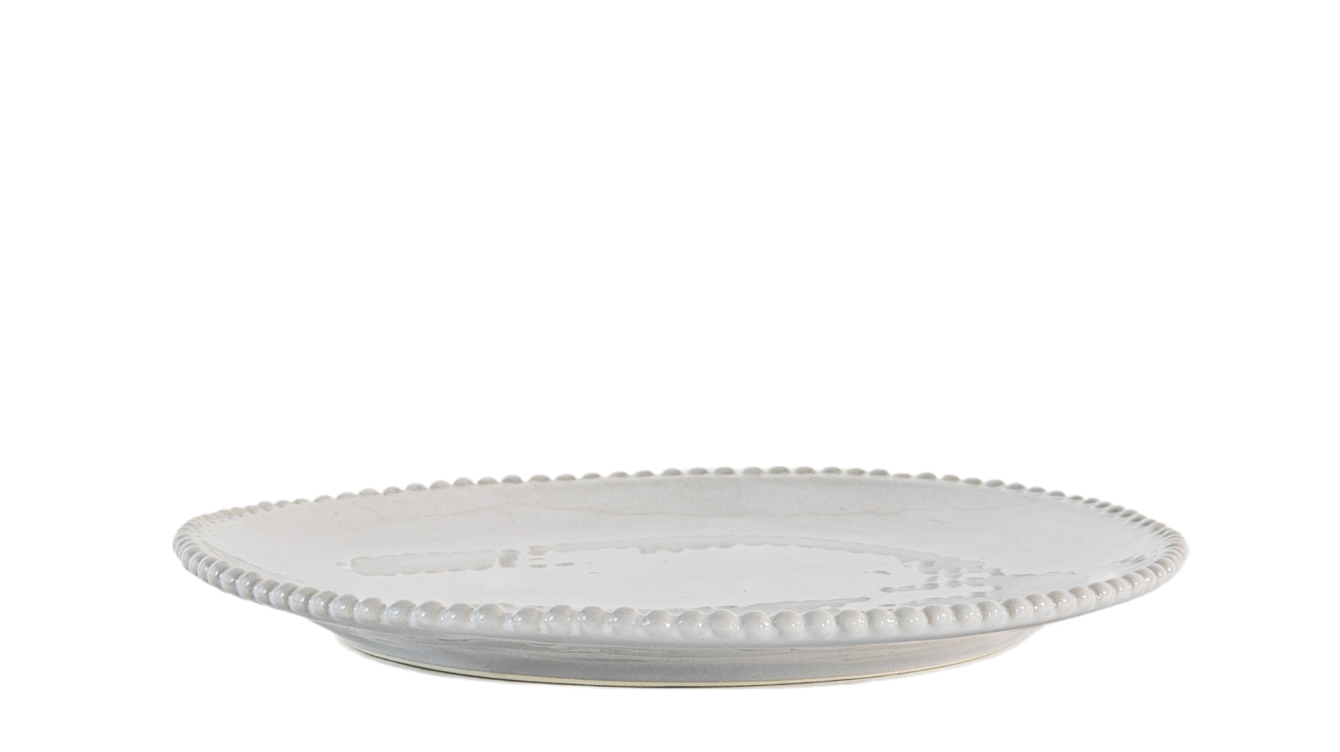 Organic Beaded Side Plate - Set of 4 - MarramTrading.com
