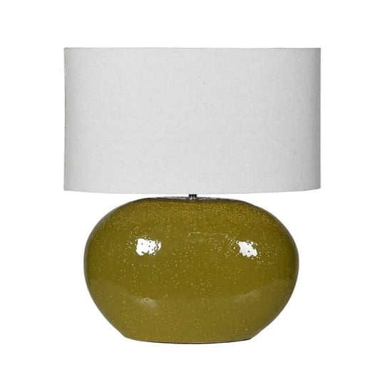 Oval Olive Lamp - MarramTrading.com