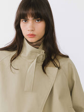 Load image into Gallery viewer, Overlay Cropped Trench Coat - MarramTrading.com
