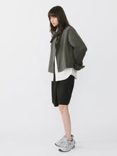 Load image into Gallery viewer, Overlay Cropped Trench Coat - MarramTrading.com
