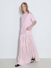 Load image into Gallery viewer, Oversized Round Neck Short Sleeve Pleated Dress - MarramTrading.com
