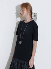 Load image into Gallery viewer, Oversized Round Neck Short Sleeve Pleated Dress - MarramTrading.com
