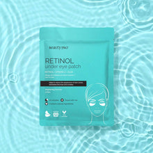 Load image into Gallery viewer, RETINOL Under Eye Mask Patch - Vegan, 3 Pairs per Pouch - MarramTrading.com
