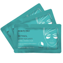 Load image into Gallery viewer, RETINOL Under Eye Mask Patch - Vegan, 3 Pairs per Pouch - MarramTrading.com
