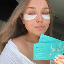 Load image into Gallery viewer, RETINOL Under Eye Mask Patch - Vegan, 3 Pairs per Pouch - MarramTrading.com
