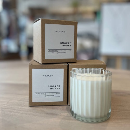 Ribbed Glass Candles by Marram - MarramTrading.com