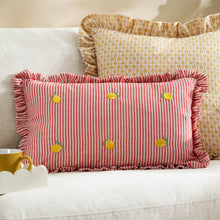 Load image into Gallery viewer, Ruffle Cushion Lemons - MarramTrading.com
