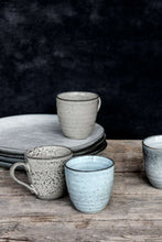 Load image into Gallery viewer, Rustic Mug Grey/Blue - MarramTrading.com
