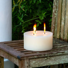 Load image into Gallery viewer, Rustic Pillar Candle 3 Wick
