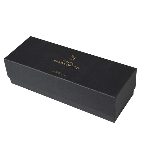 Set of 3 White Sandalwood Candle
