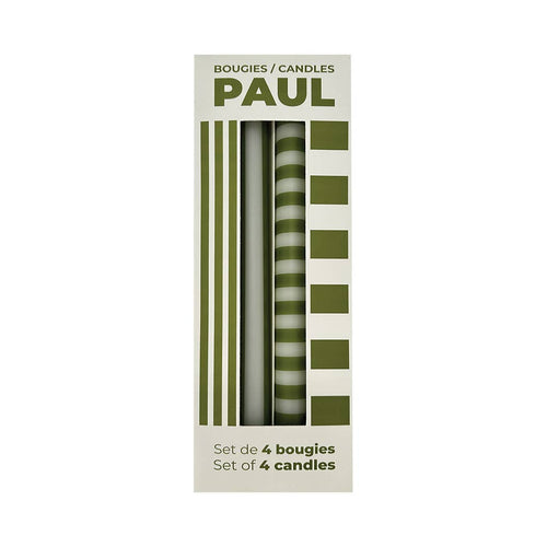 Set of 4 long green candles - MarramTrading.com