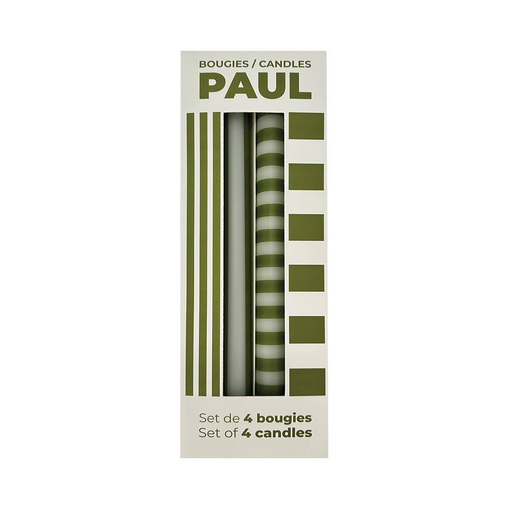 Set of 4 long green candles - MarramTrading.com