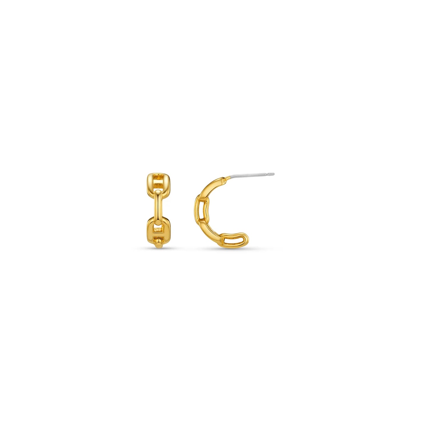 Chain Small Hoop Earrings