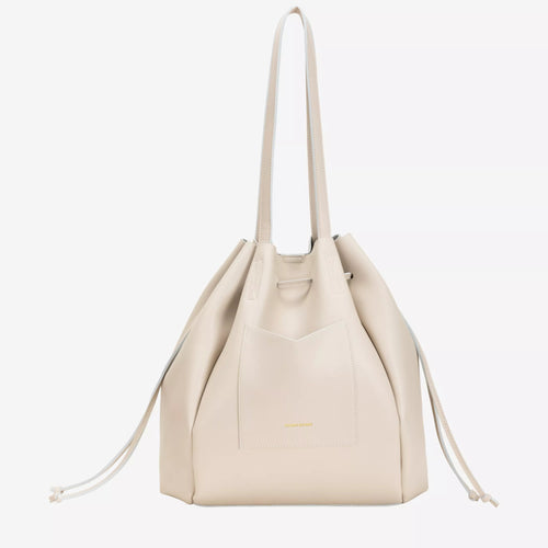 Songo Drawstring Tote Bag - Taupe - MarramTrading.com