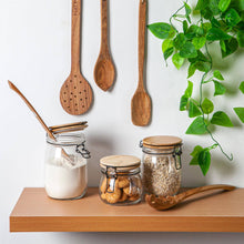 Load image into Gallery viewer, Storage Jar Wooden Lid - Clear Seal - 1L - MarramTrading.com
