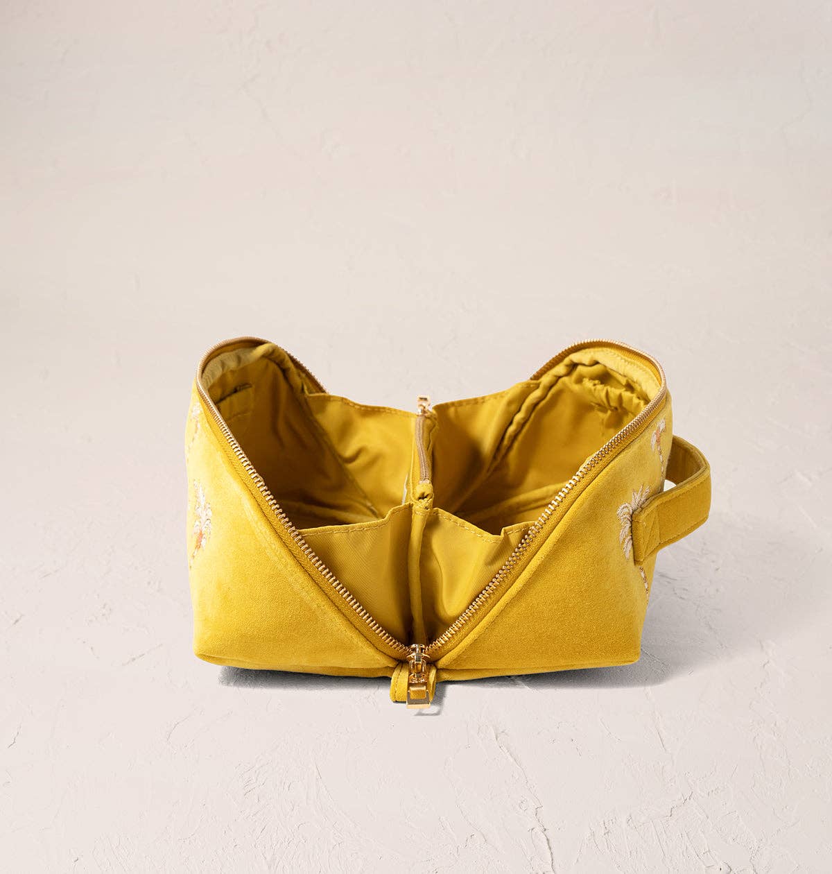 Sunrise Palms Open Flat Makeup Bag - MarramTrading.com