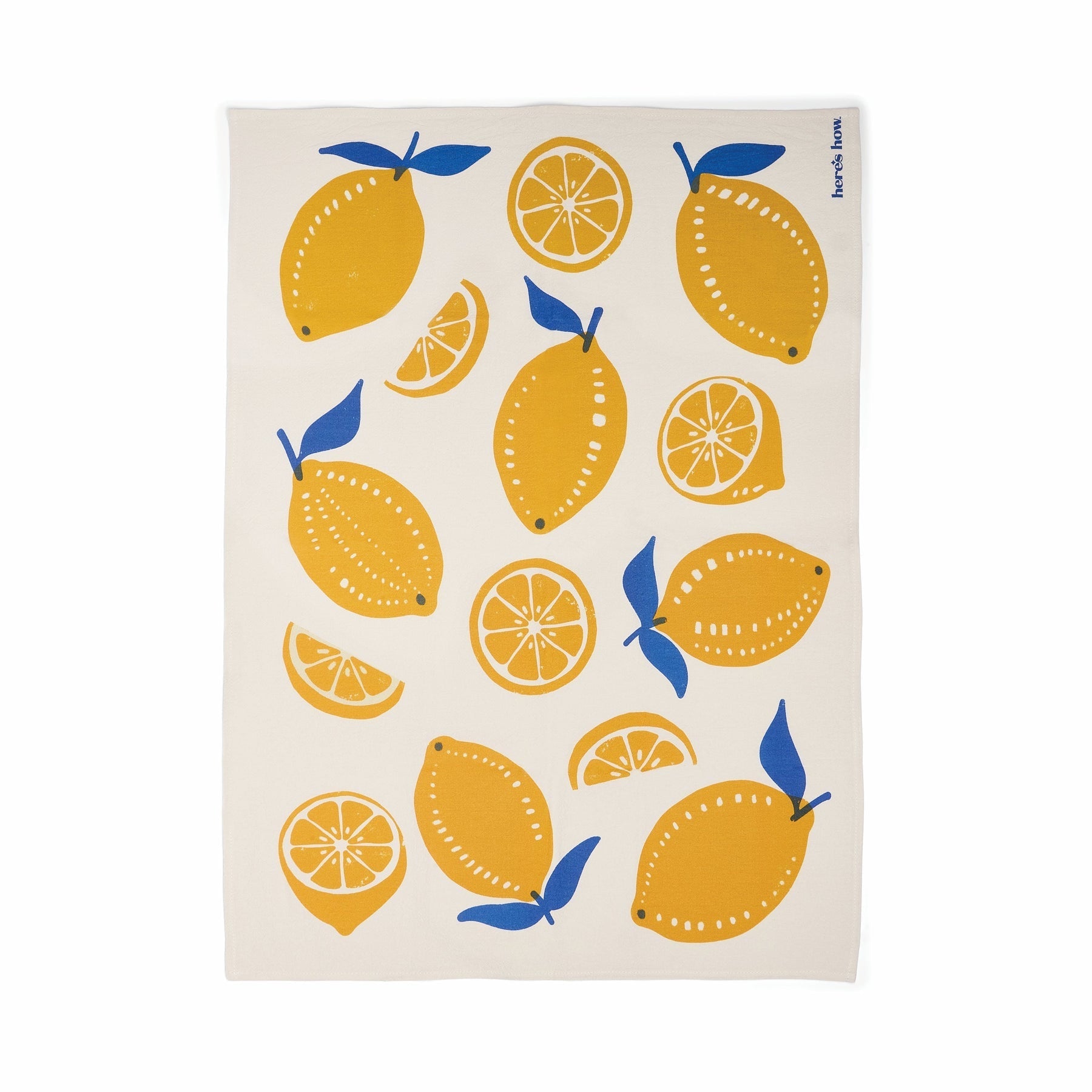 THE EMMY TEA TOWEL - LEMONS - MarramTrading.com