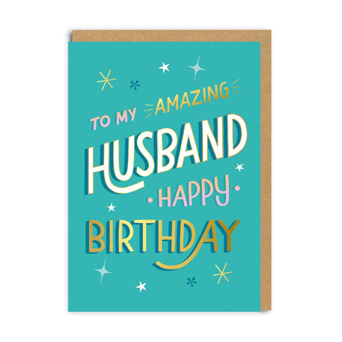 To My Amazing Husband Birthday Greeting Card - MarramTrading.com