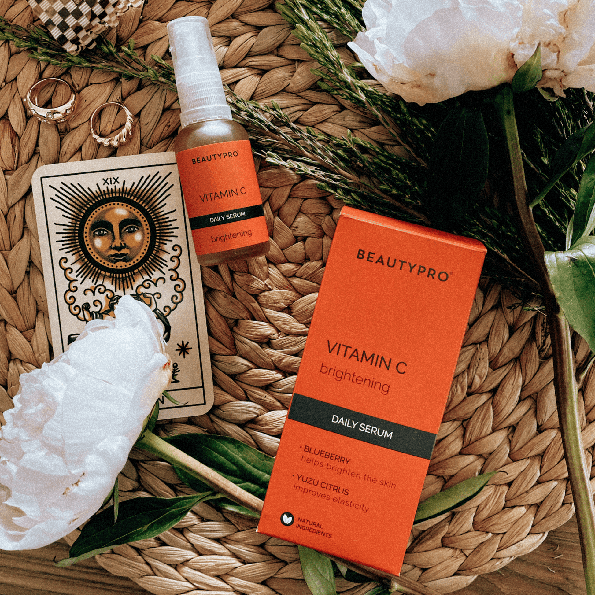 VITAMIN C Brightening Daily Serum 30ml - Vegan, Water Free - MarramTrading.com