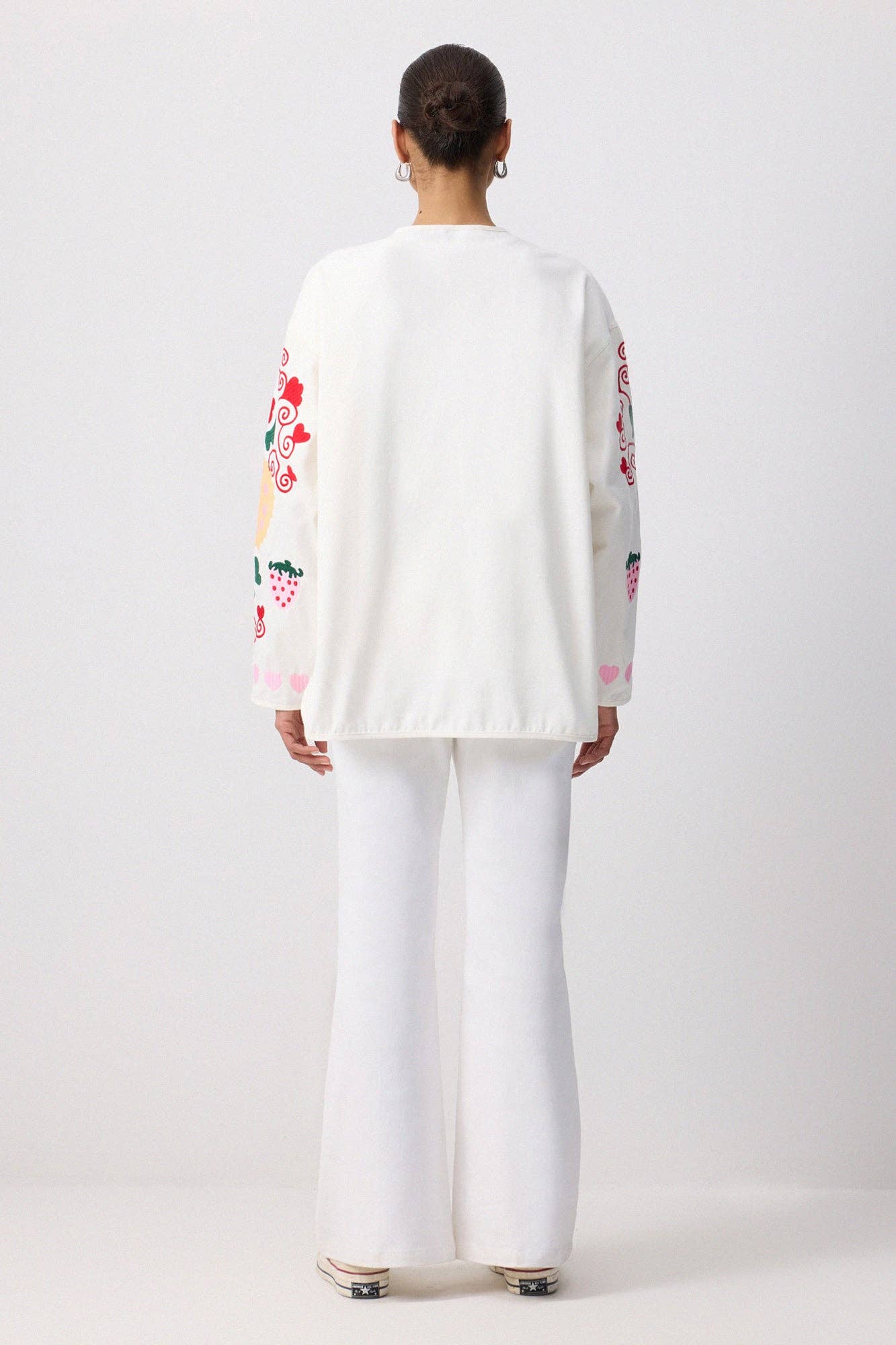 Whimsical Folk Embroidered Jacket - MarramTrading.com