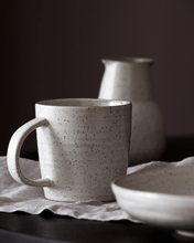 Load image into Gallery viewer, White and grey speckled Mug - MarramTrading.com
