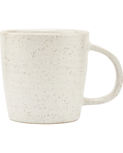 Load image into Gallery viewer, White and grey speckled Mug - MarramTrading.com
