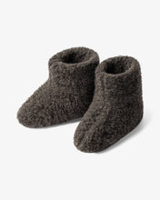 Load image into Gallery viewer, Wool slippers — Dark grey/Brown - MarramTrading.com

