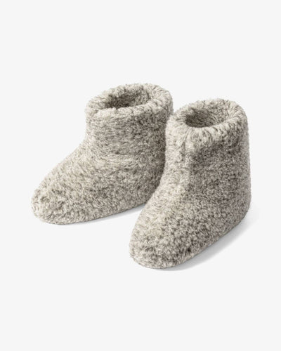 Wool slippers — Light grey - MarramTrading.com