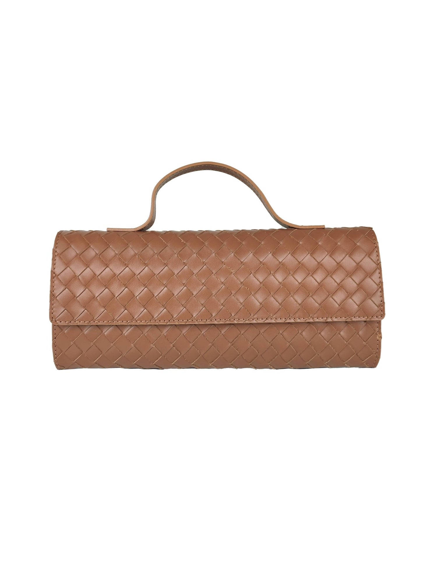 Woven leather bag - MarramTrading.com