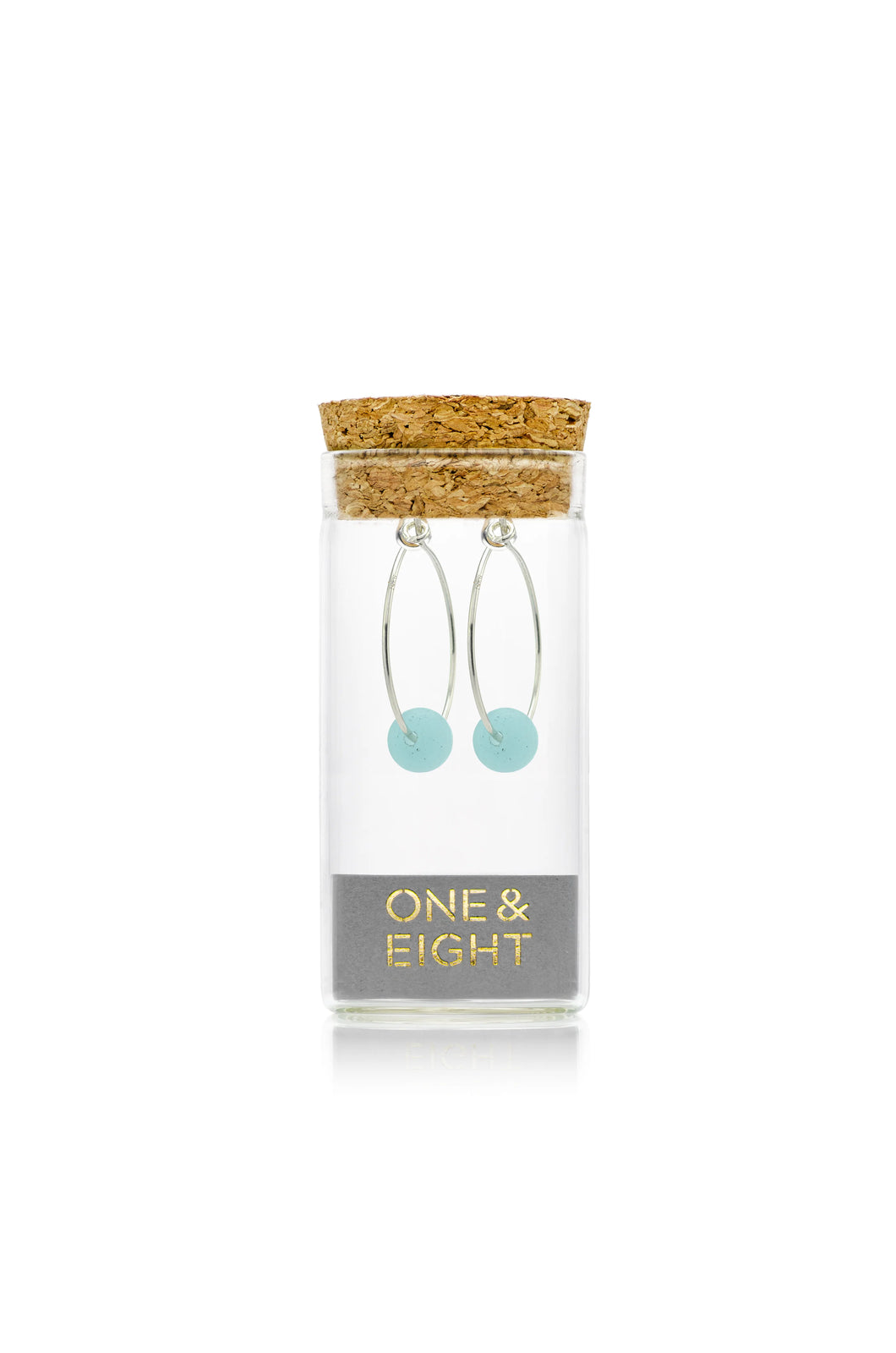 Pacific Seaglass Hoops