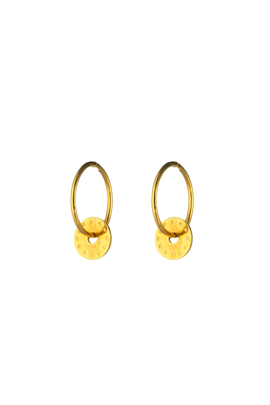 Gold Oslo Earrings