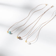 Load image into Gallery viewer, Amazonite Cord Necklace
