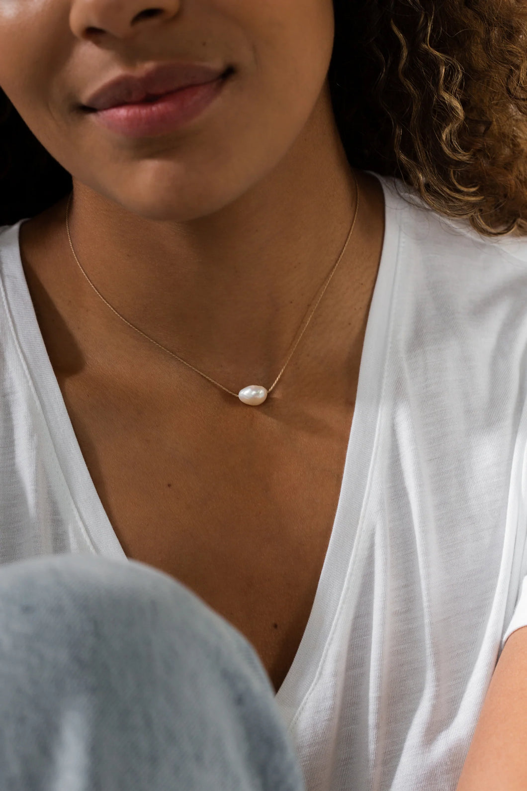 Pearl Cord Necklace