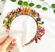 Load image into Gallery viewer, Floral Ruffle Headband
