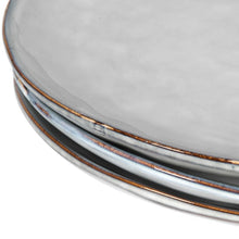 Load image into Gallery viewer, Set of 4 Organic Blue Dinner Plates

