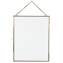 Load image into Gallery viewer, Large Brass Photo Frame with Chain
