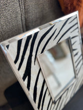 Load image into Gallery viewer, Zebra Print Table Mirror

